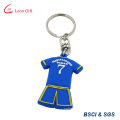 Heißer Verkaufs-kundenspezifischer Logo-Sport kleidet PVC Keychain (LM1793)